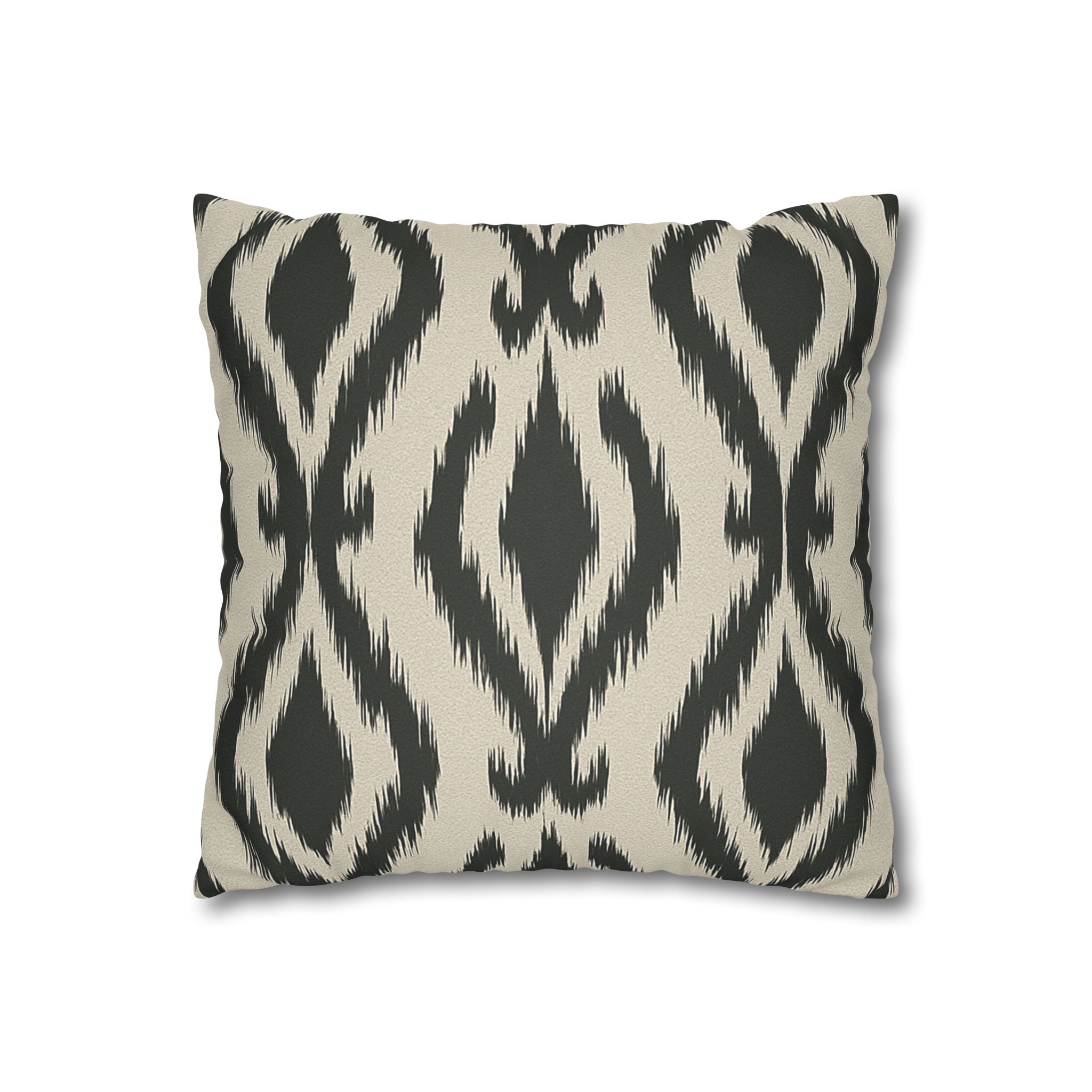 Mallorcan Ikat No. 5 Designer Throw Pillow Cover
