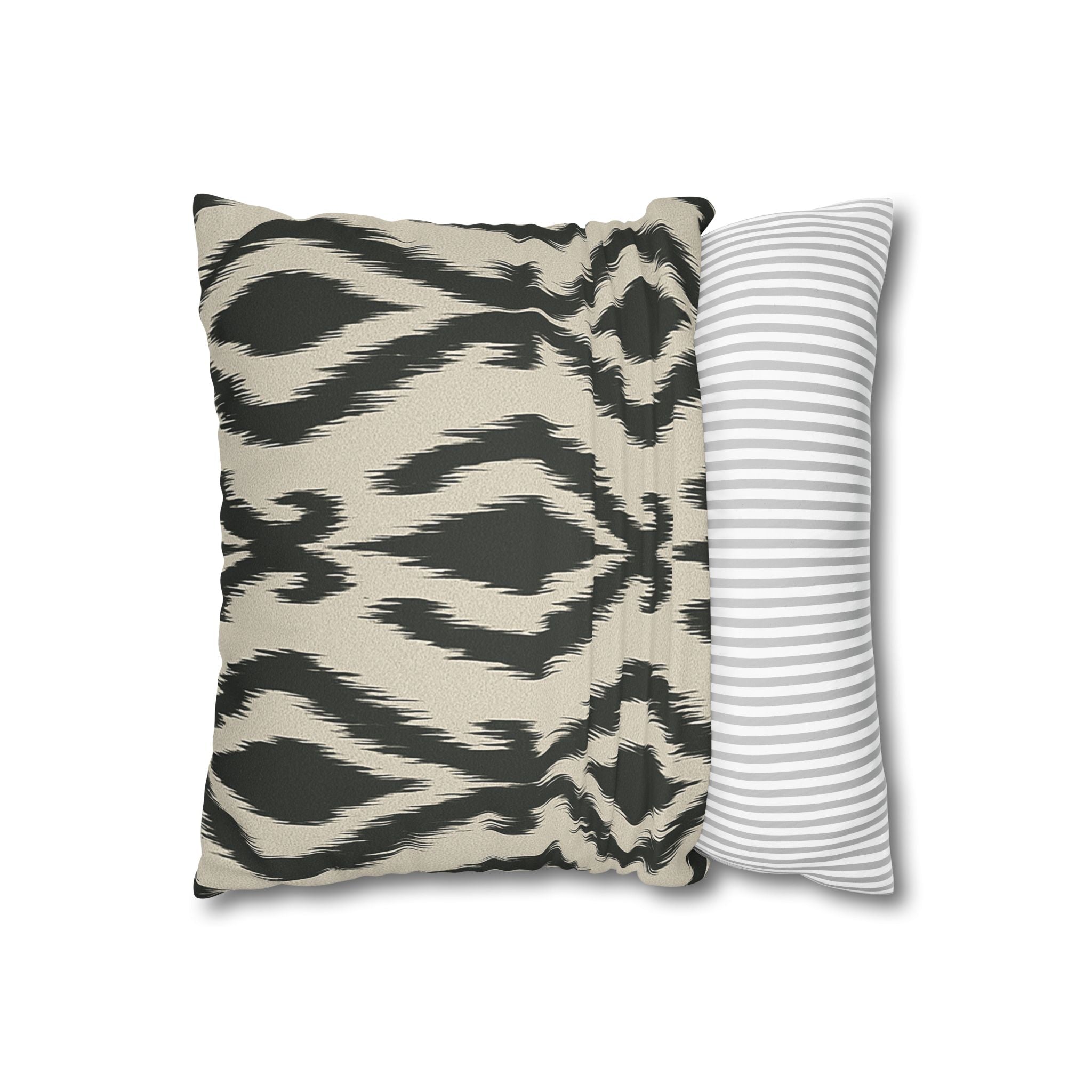 Mallorcan Ikat No. 5 Designer Throw Pillow Cover