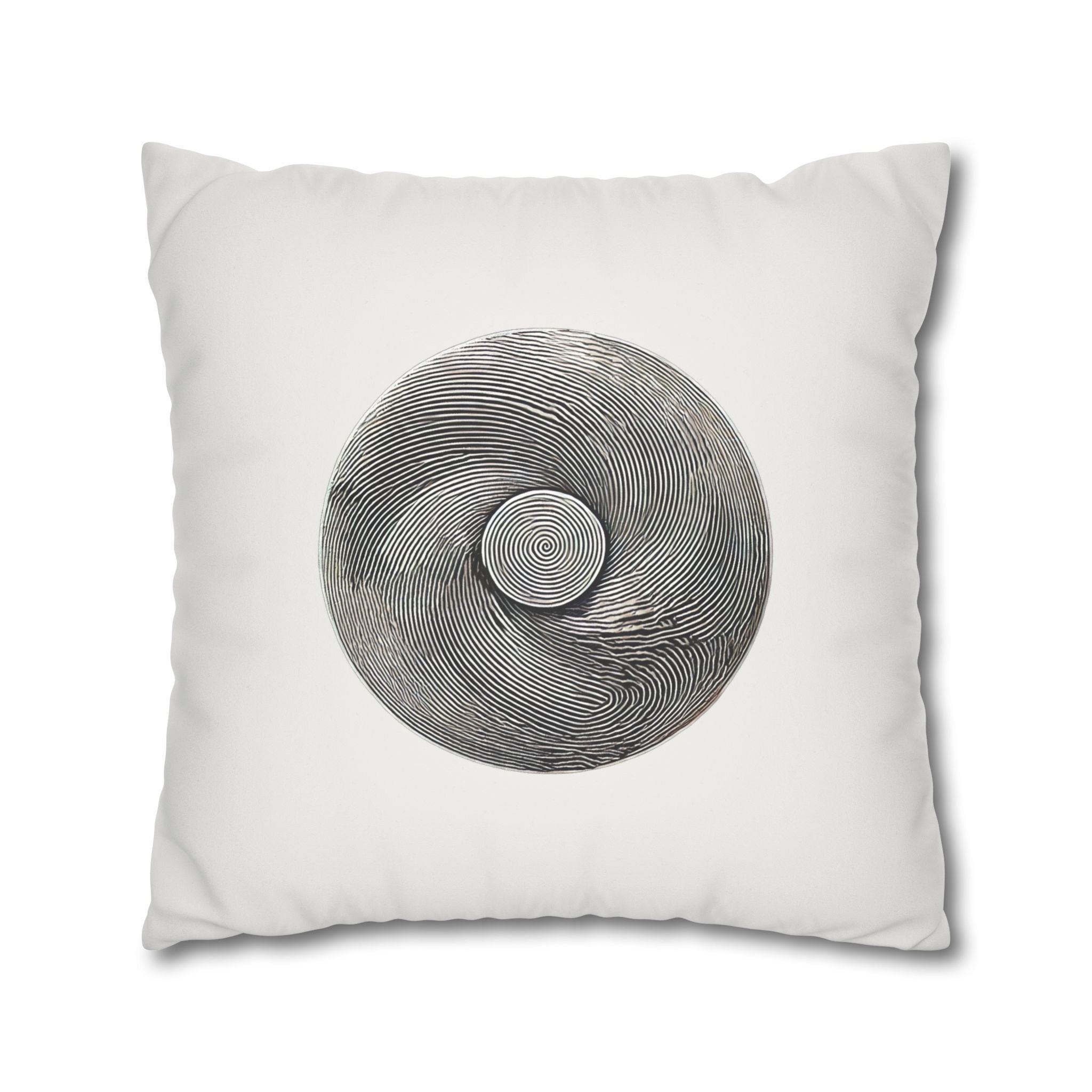 Press Me Button Designer Throw Pillow Cover