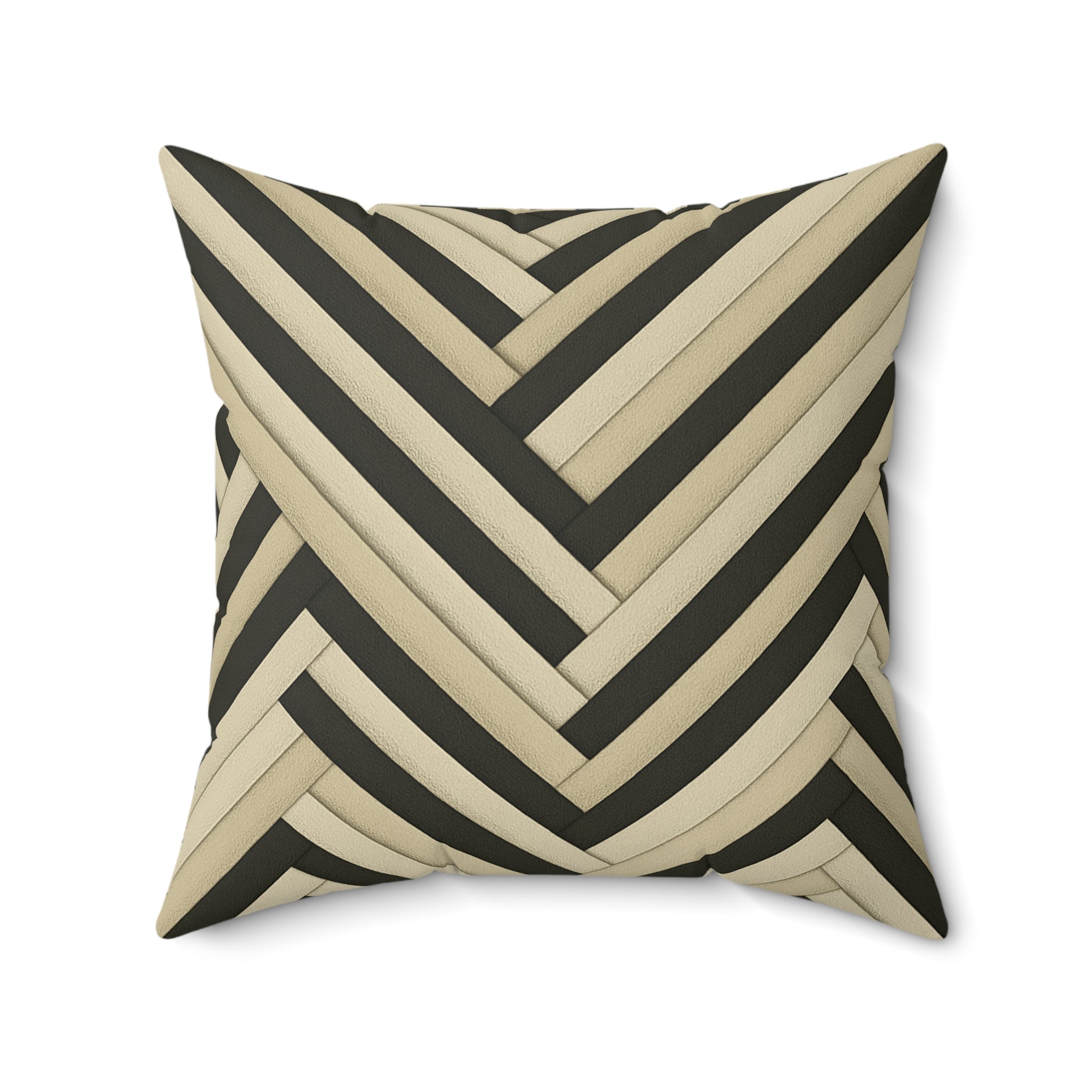 Laced Designer Throw Pillow