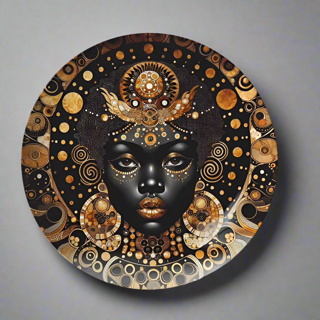 Oshun Decorative Plate