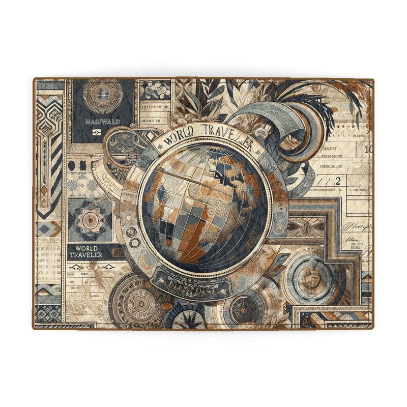 World Traveler Passport Cover