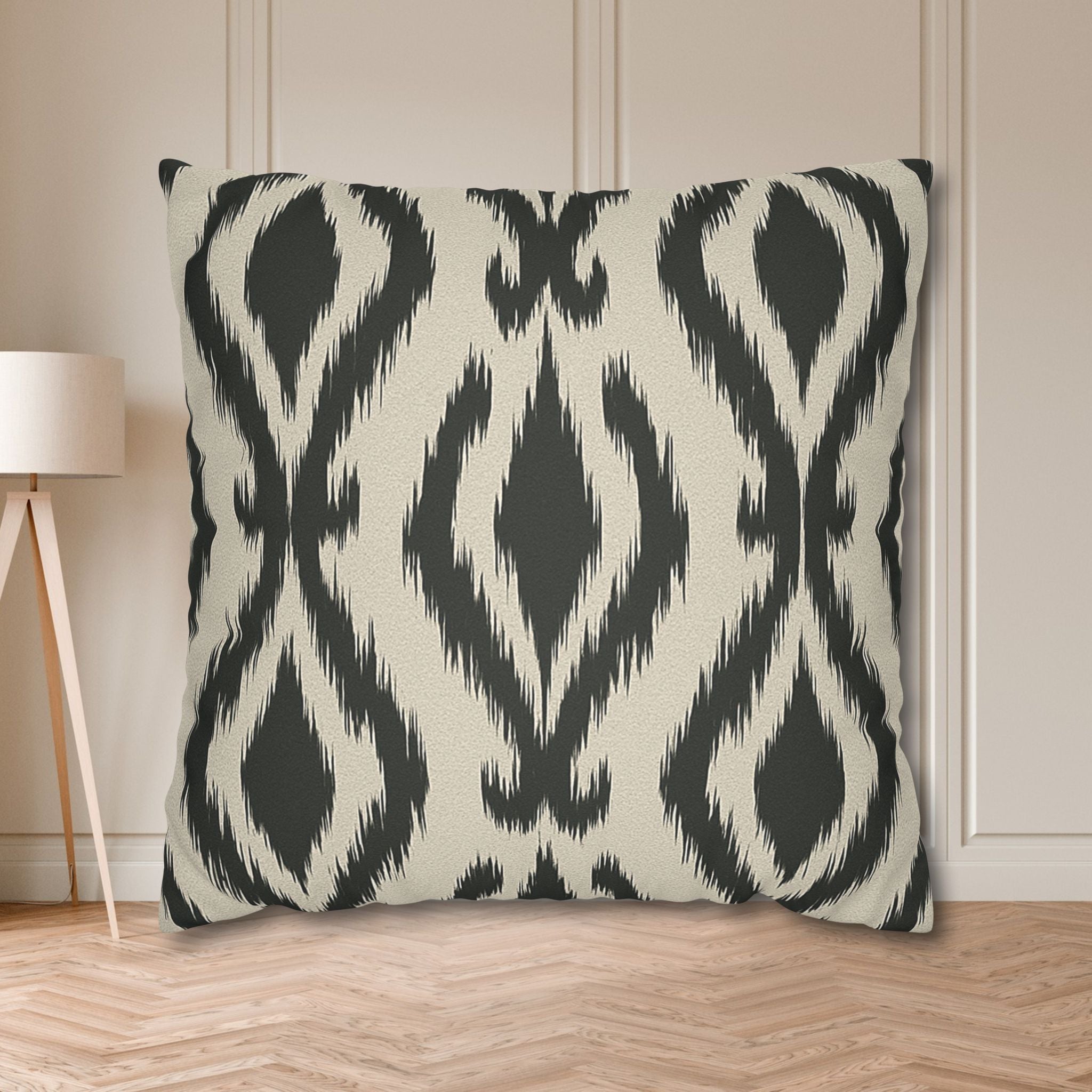 Mallorcan Ikat No. 5 Designer Throw Pillow Cover