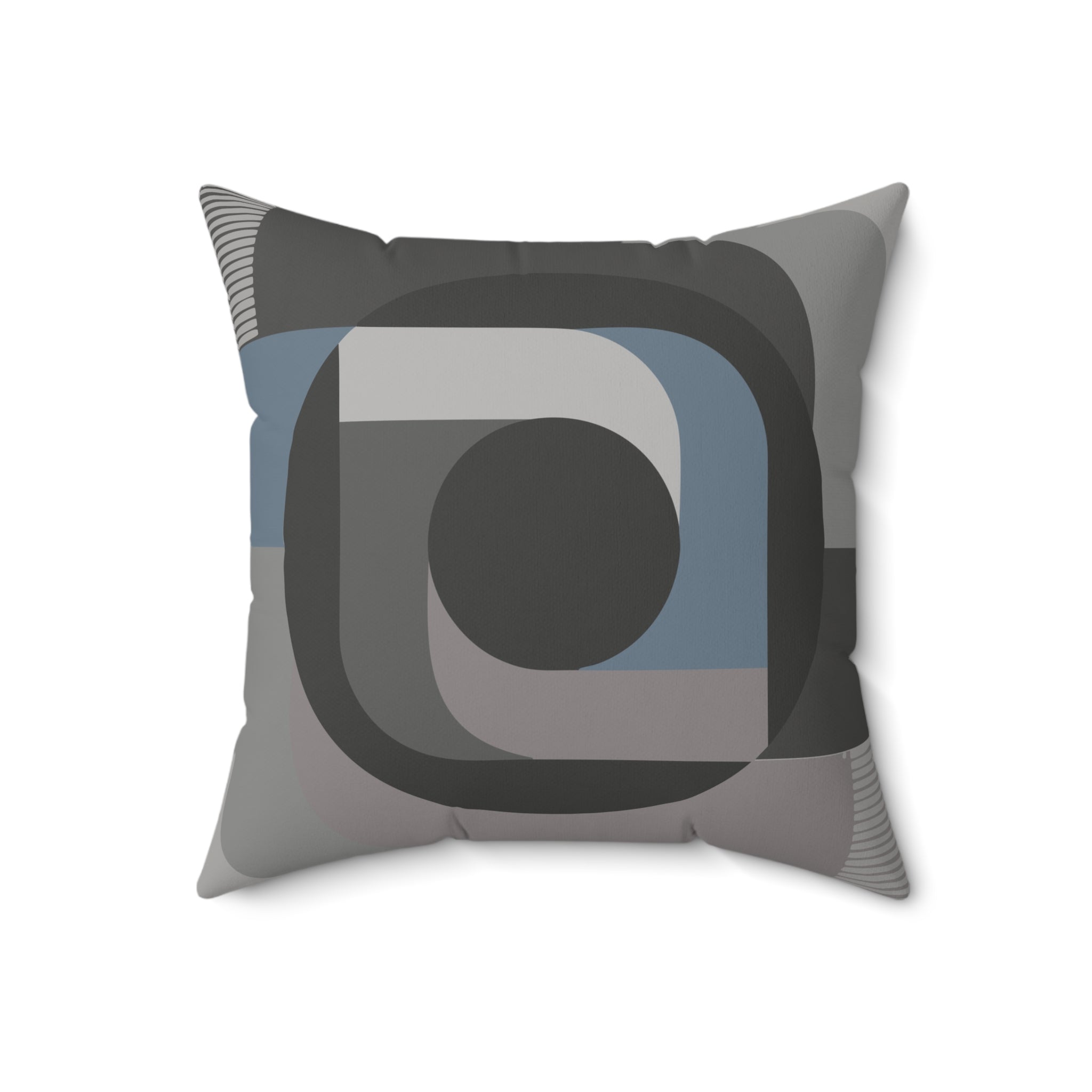 Gray HW Signature Designer Throw Pillow