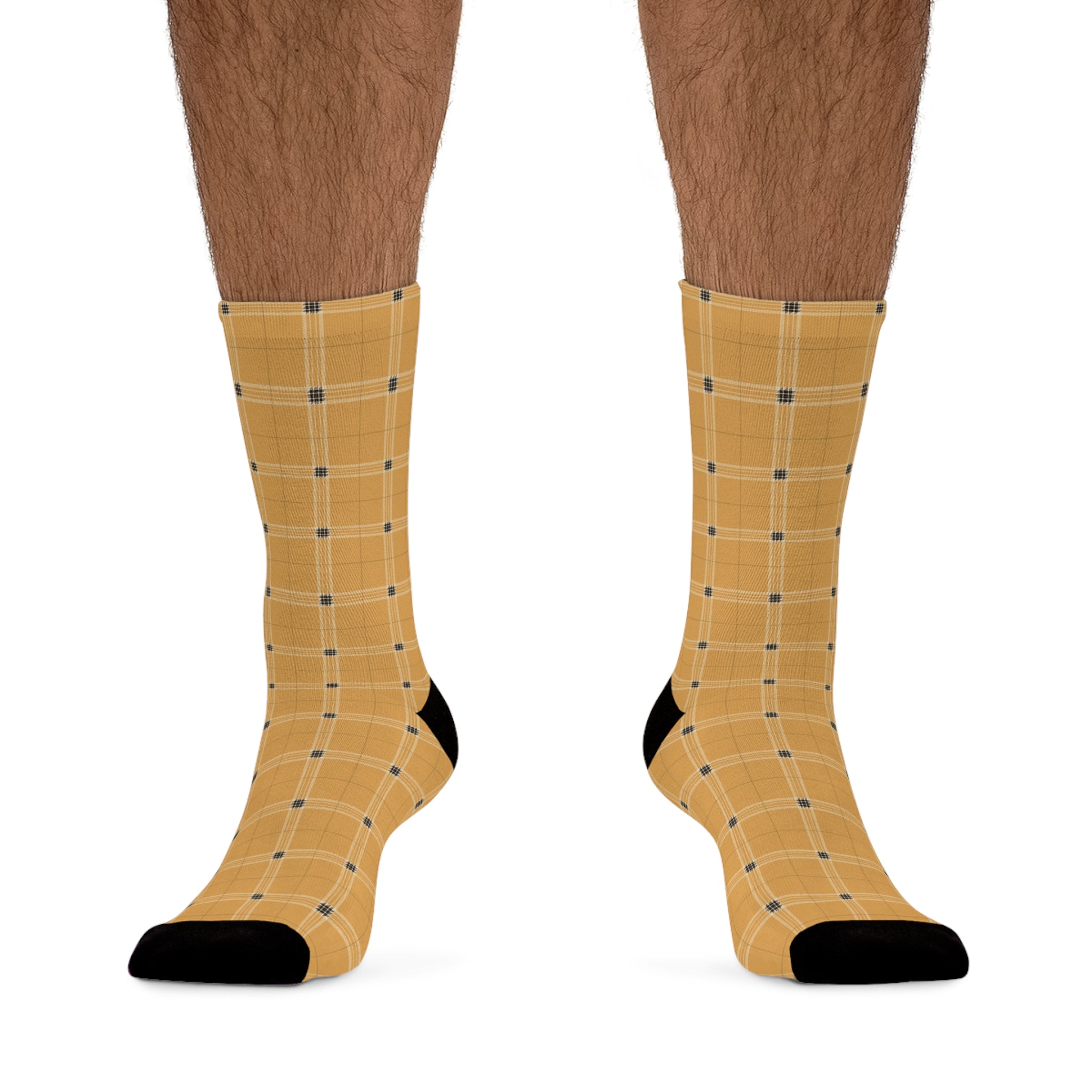 Indian Yellow EcoBlend Sustainable Comfort Socks