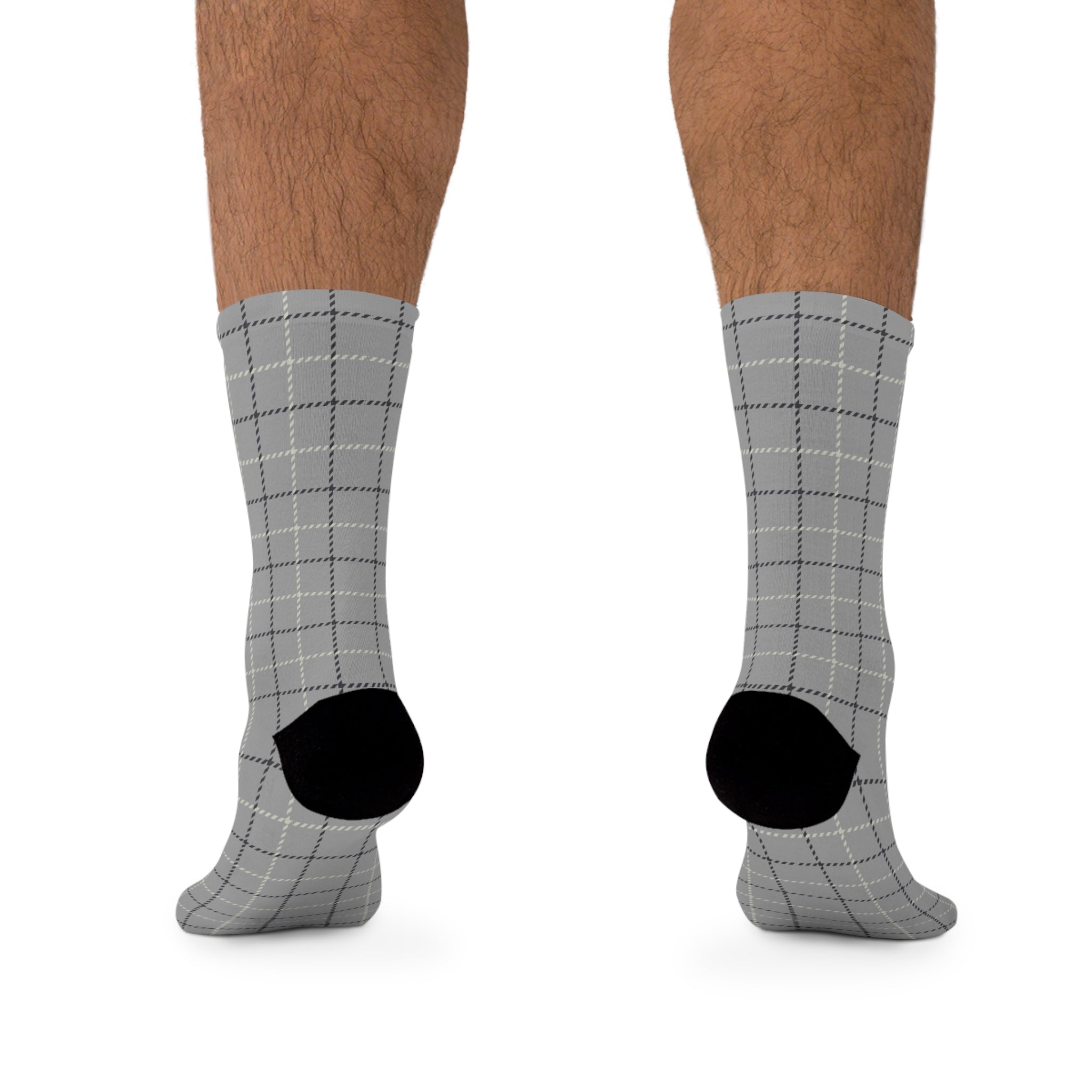 Gray EcoBlend Sustainable Comfort Socks