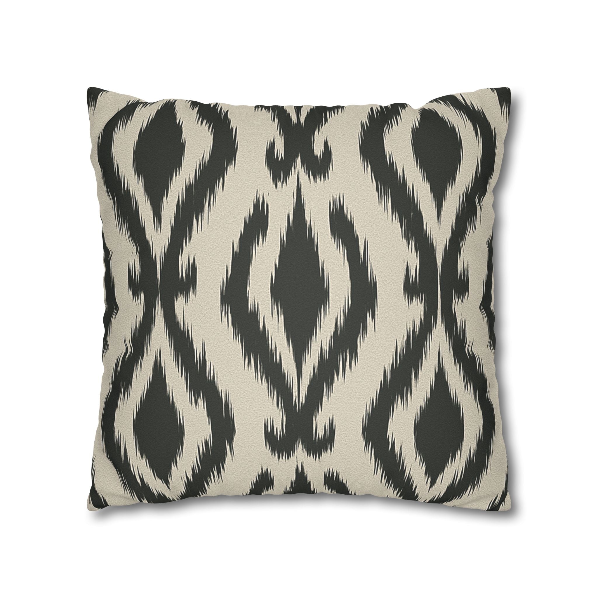 Mallorcan Ikat No. 5 Designer Throw Pillow Cover