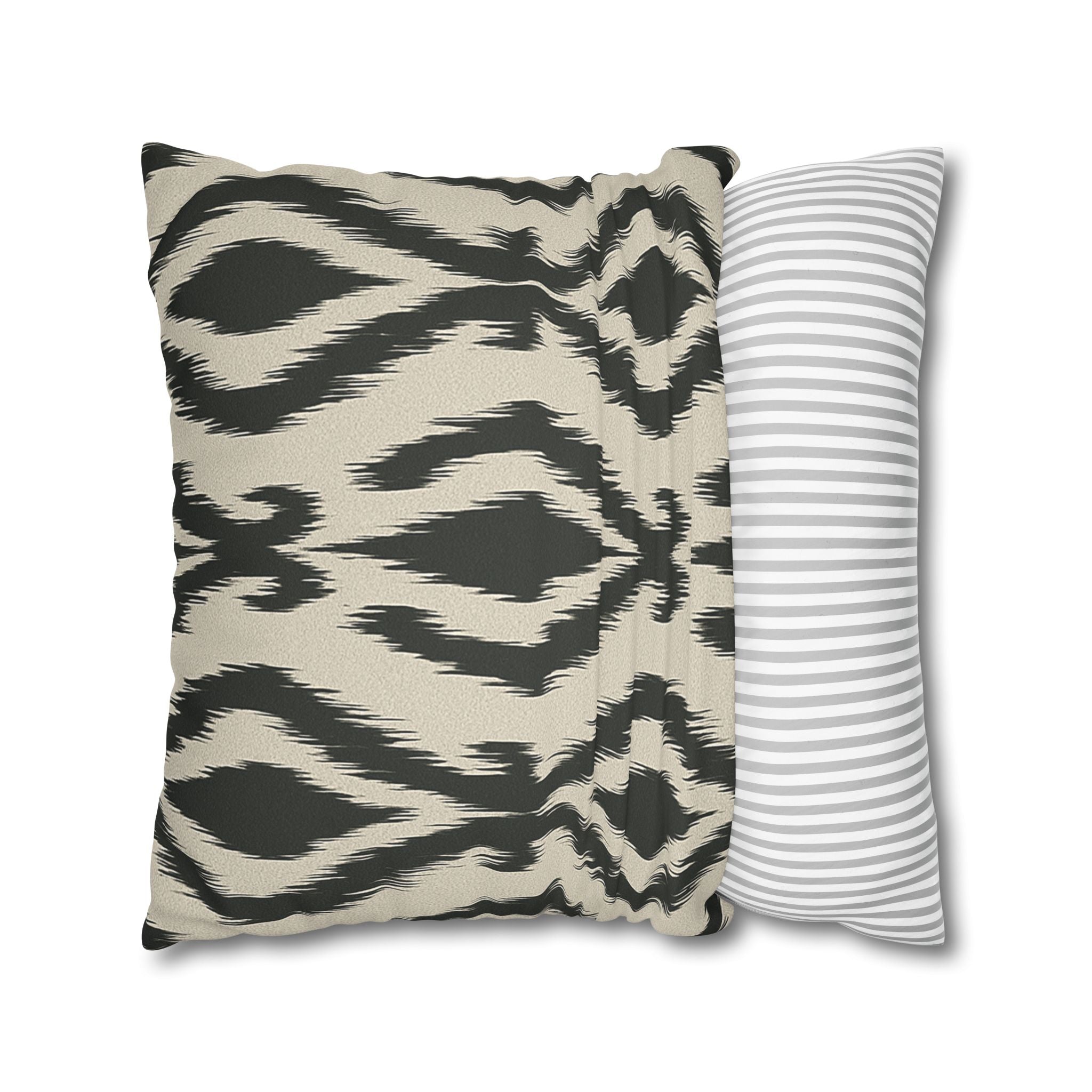 Mallorcan Ikat No. 5 Designer Throw Pillow Cover