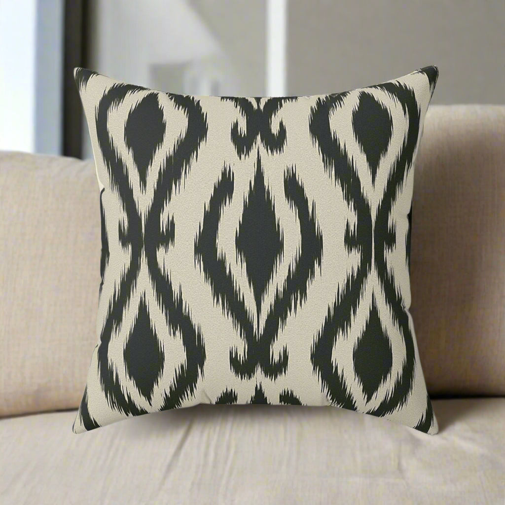 Mallorcan Ikat No. 5 Designer Throw Pillow