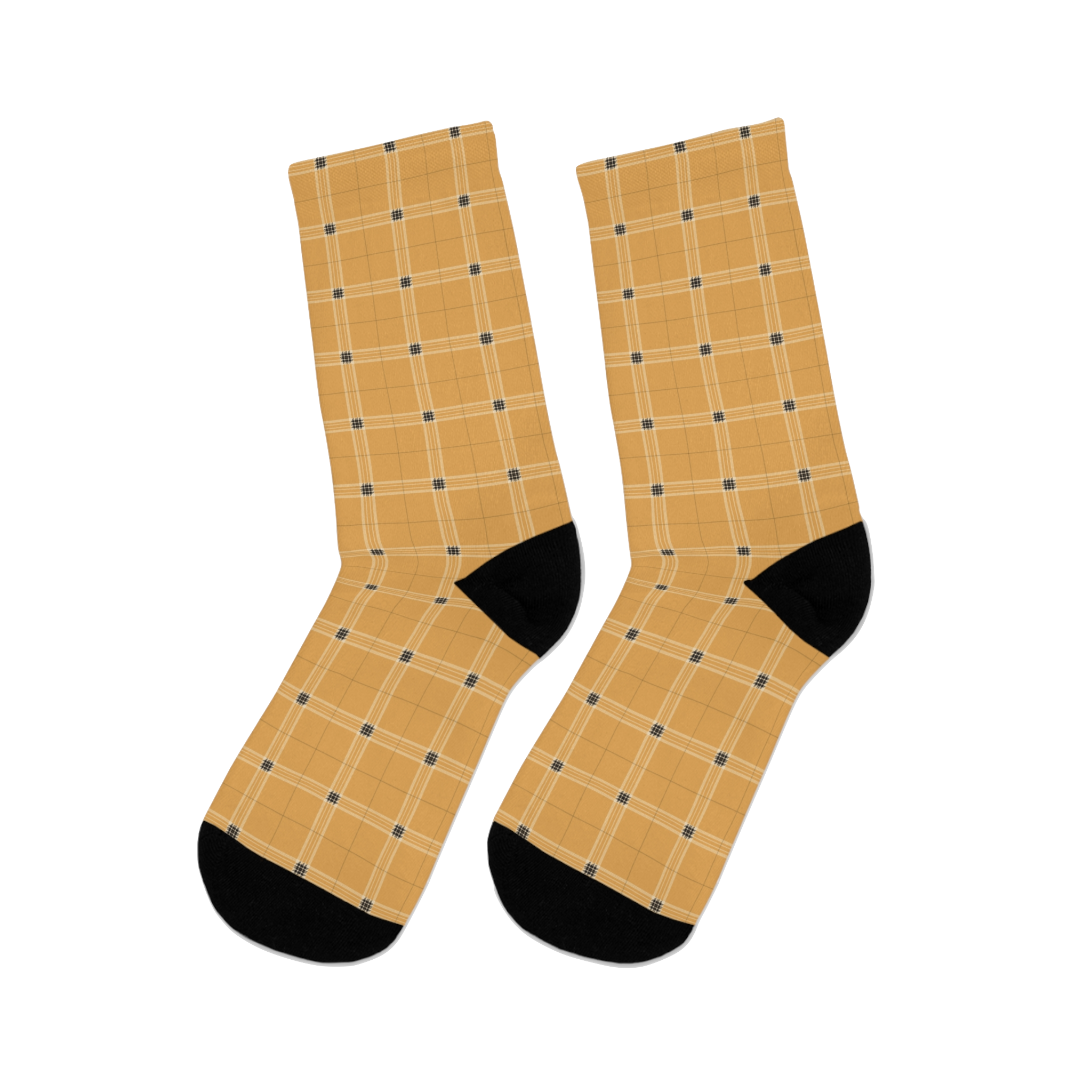 Indian Yellow EcoBlend Sustainable Comfort Socks