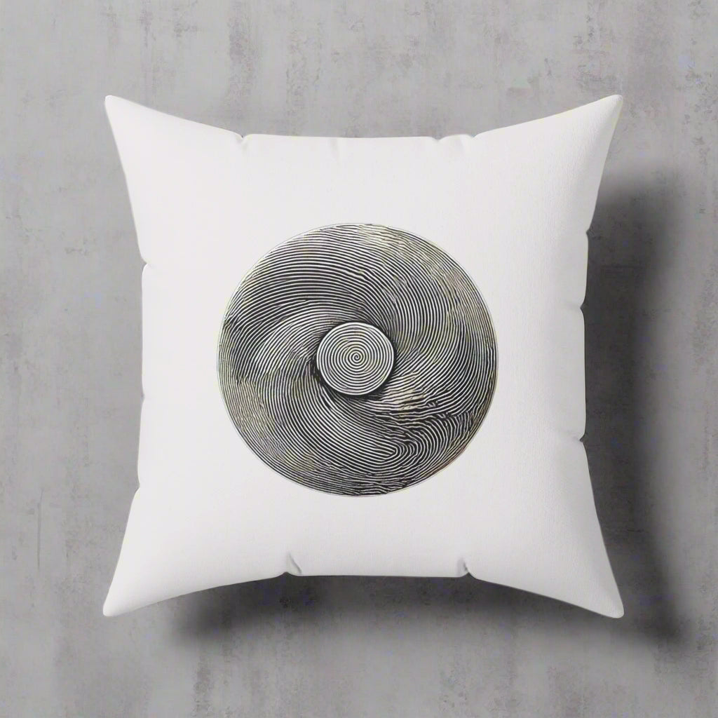 Press Me Button Designer Throw Pillow
