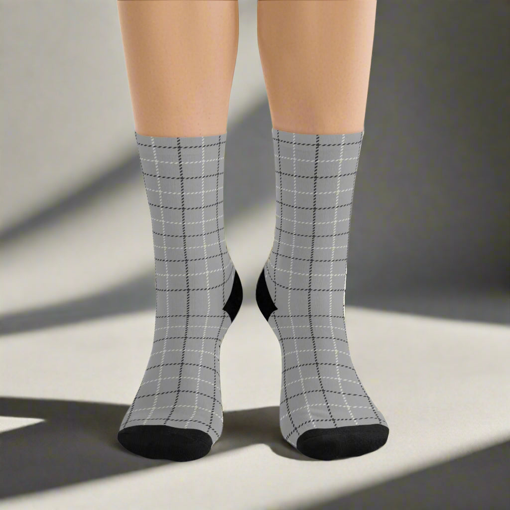 Gray EcoBlend Sustainable Comfort Socks