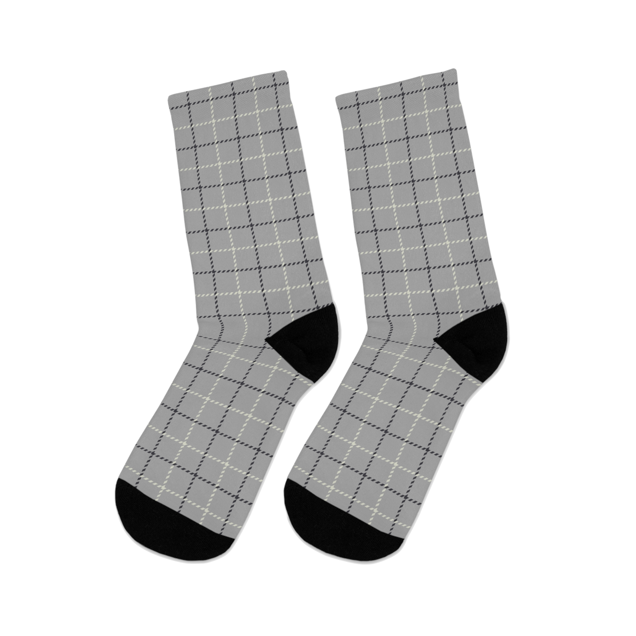 Gray EcoBlend Sustainable Comfort Socks