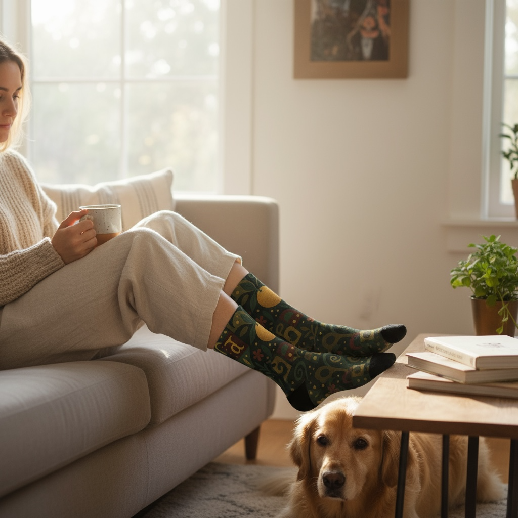 Valencia Nights EcoBlend Socks